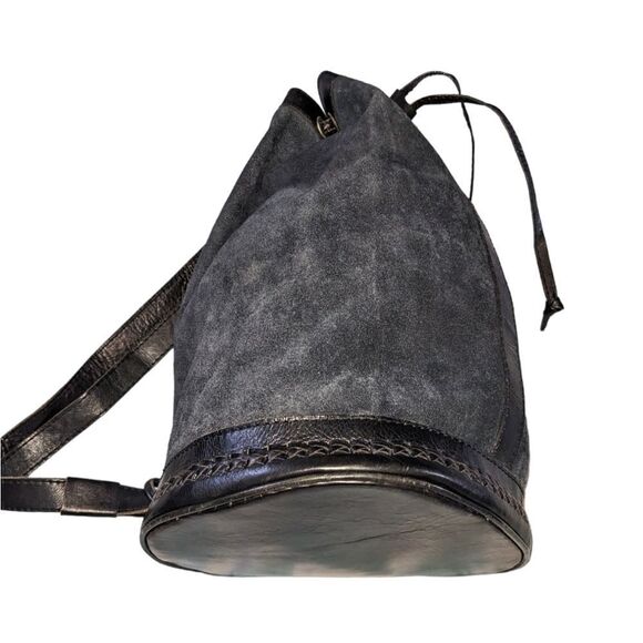 Elliott Luca vintage suede bucket bag - Picture 2 of 7